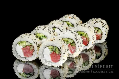 Філадельфія з тунцем в кунжуті EatSushi undefined фото