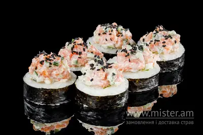 Вулкан рол з копченим лососем EatSushi undefined фото