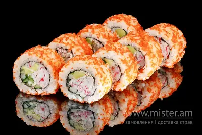 Каліфорнія з крабовим міксом в ікрі EatSushi undefined фото