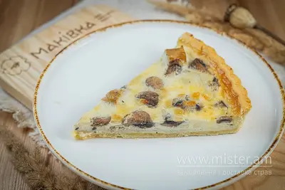 Кіш з куркою та грибами Маківка undefined фото