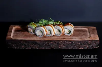 Рол з вугрем та руколою Guava Sushi undefined фото