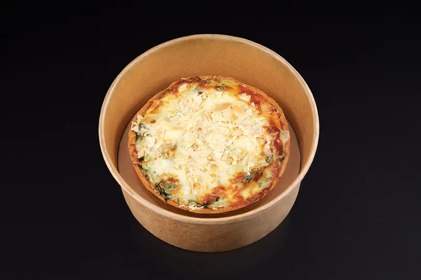 Chicken, spinach and cheese quiche (210 g) - "Myastoriya Meat Bar Sofiyska square" in Kyiv photo