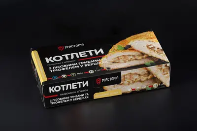 Котлети з лісовими грибами та трюфелем у вершках (400 г) Meat Bar на Софійській площі undefined фото