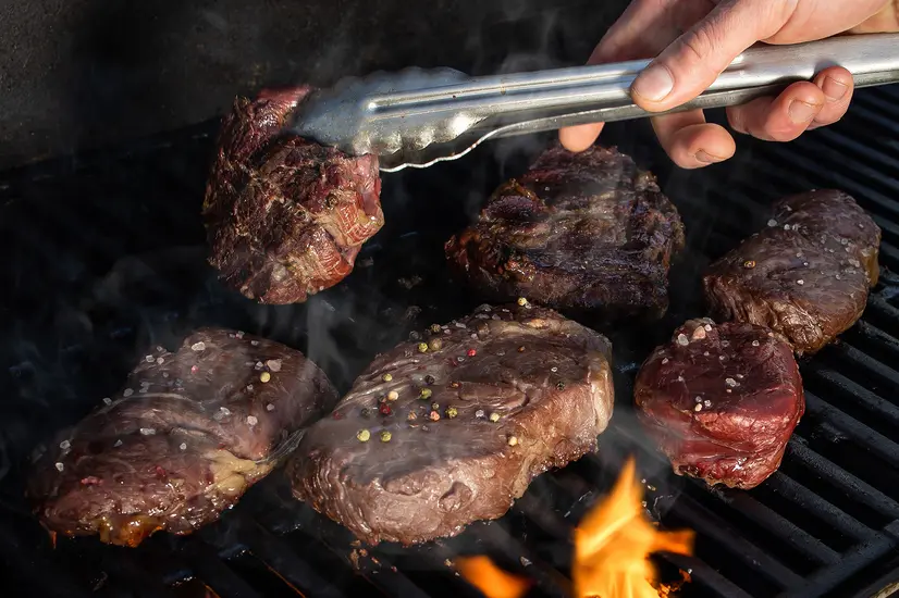 Roasting of a steak - "Myastoriya Meat Bar Ivano-Frankivsk" in Ivano-Frankivsk photo 
