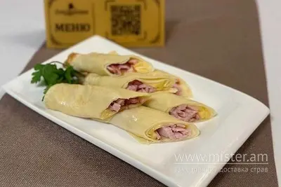 Млинці з шинкою та сиром Аристократ undefined фото