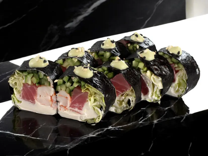 Кето креветка тунец (без риса) - "Пицца и суши Дарницкий район GoGoPizza & SUSHIGO!" в Киеве фото 