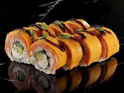 Сырный лосось гриль Пицца и суши Дарницкий район GoGoPizza & SUSHIGO! undefined фото