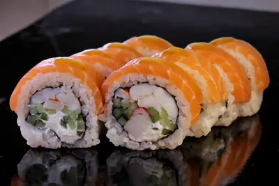 Гранд лосось креветка Пицца и суши Дарницкий район GoGoPizza & SUSHIGO! undefined фото