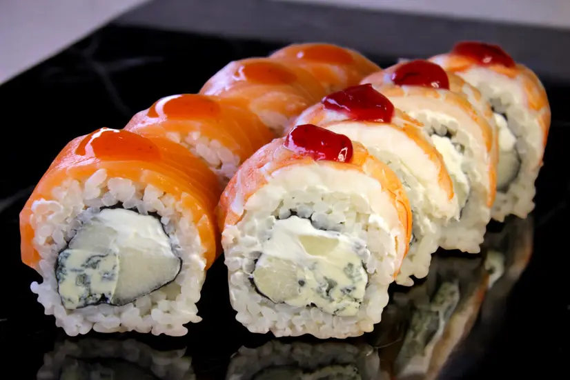 Филадельфия груша дорблю - "Пицца и суши Дарницкий район GoGoPizza & SUSHIGO!" в Киеве фото 