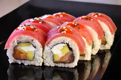 Тунец лосось манго Пицца и суши Дарницкий район GoGoPizza & SUSHIGO! undefined фото