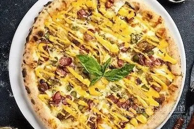 Піца "Курочка карі" 32 см Піца 32 см undefined фото