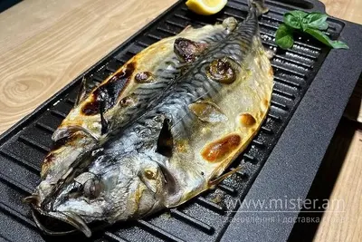 Скумбрія в дров`яній печі Піца 32 см undefined фото