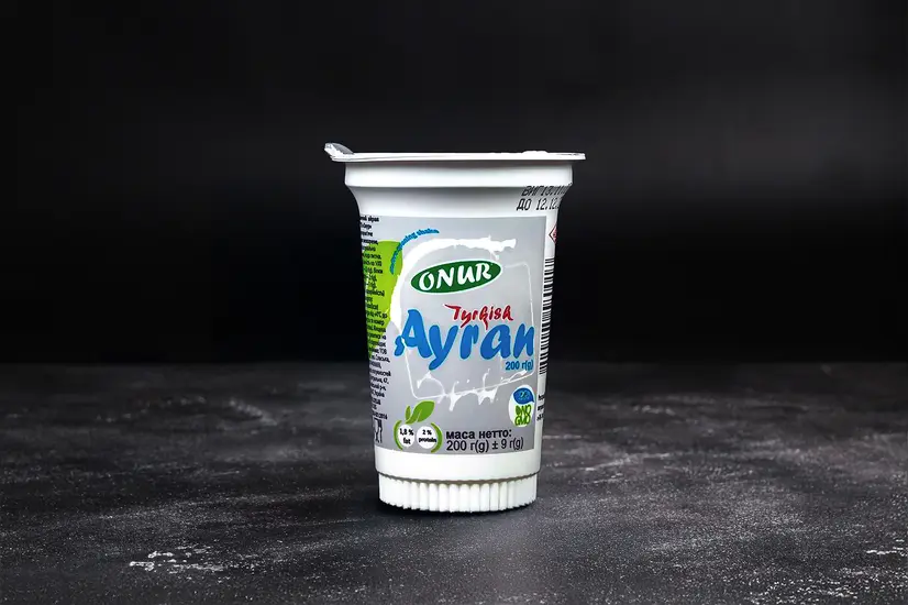 Ayran Onur 0.2 l - "Myastoriya Meat Bar Sofiyska square" in Kyiv photo
