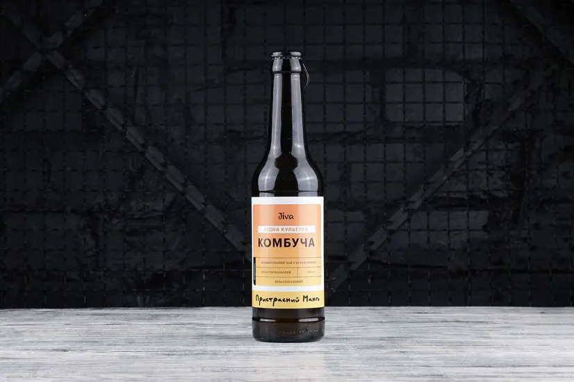 Jiva passionate mango kombucha 0.33 l - "Myastoriya Meat Bar Ivano-Frankivsk" in Ivano-Frankivsk photo