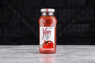 Сік YAN томат 0,25 л Meat Bar Івано-Франківськ undefined фото