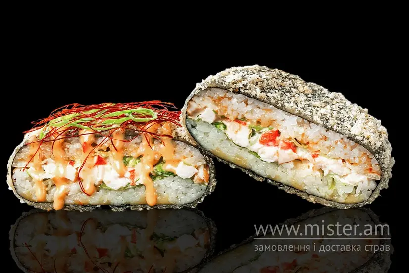 Суші бургер з куркою - "EatSushi" в Кременчуці фото