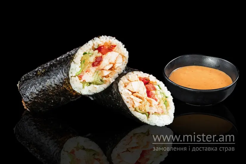 Суші шаурма з куркою - "EatSushi" в Кременчуці фото