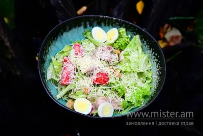 Салат Цезар з курочкою і беконом Ресторація Озеро undefined фото