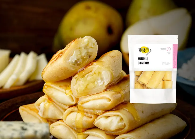 Млинці з сиром - "Frozen Dozen" в Києві фото 