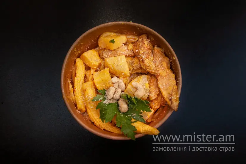 Букатіні-cheese з куркою ананасом та кукурудзою - "Локшична Наминай" в Сумах фото