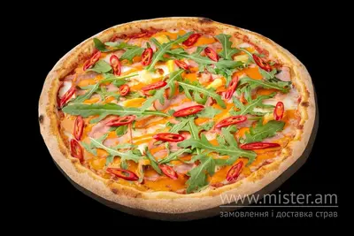 Піца "Спайсі з шинкою і ананасом" маленька Sushi-Pizza by La Spezia (вул.Харківська, 5/1) undefined фото