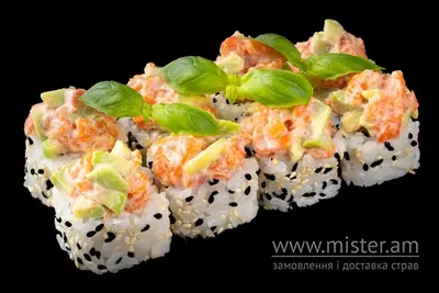 Рол "Якудза" з тунцем в кунжуті Sushi-Pizza by La Spezia (вул.Харківська, 5/1) undefined фото