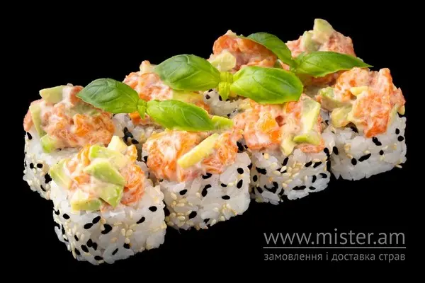 Рол "Якудза" з тунцем в кунжуті - "Sushi-Pizza by La Spezia (вул.Харківська, 5/1)" в Сумах фото 