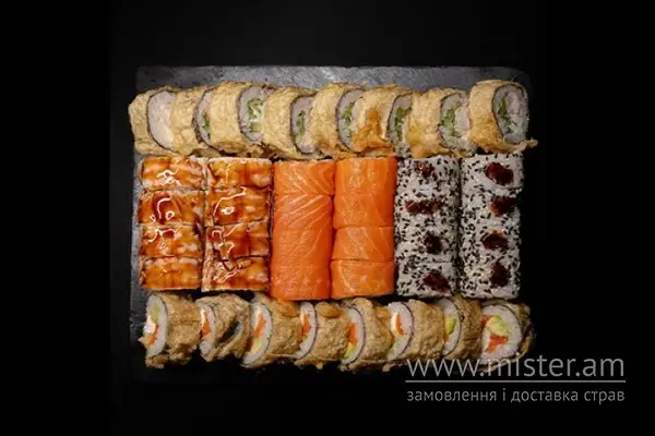 Суші-сет "Мікс" - "Sushi-Pizza by La Spezia (вул.Харківська, 5/1)" в Сумах фото