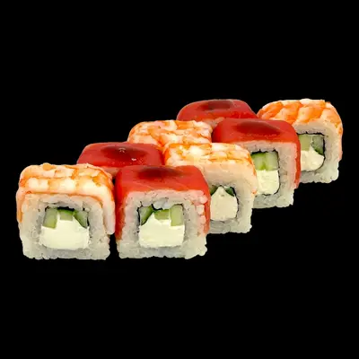 Філадельфія мікс тунець/креветка Tataki Sushi undefined фото