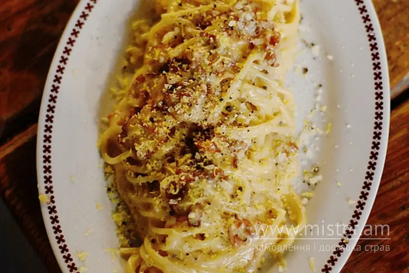 Паста "Карбонара" - "Pasta Basta" в Чернігові фото