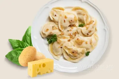 Вареники з картоплею та сиром (н/ф) Дядя Чебурек undefined фото