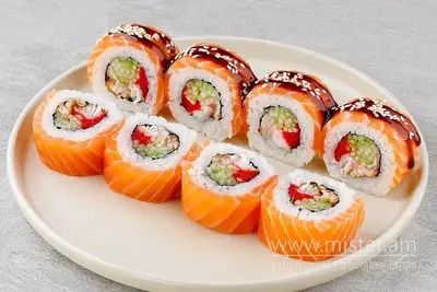Red Dragon Roll Ikura undefined фото