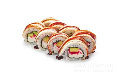 Рол "Філадельфія" з вугрем та авокадо Dart Sushi undefined фото