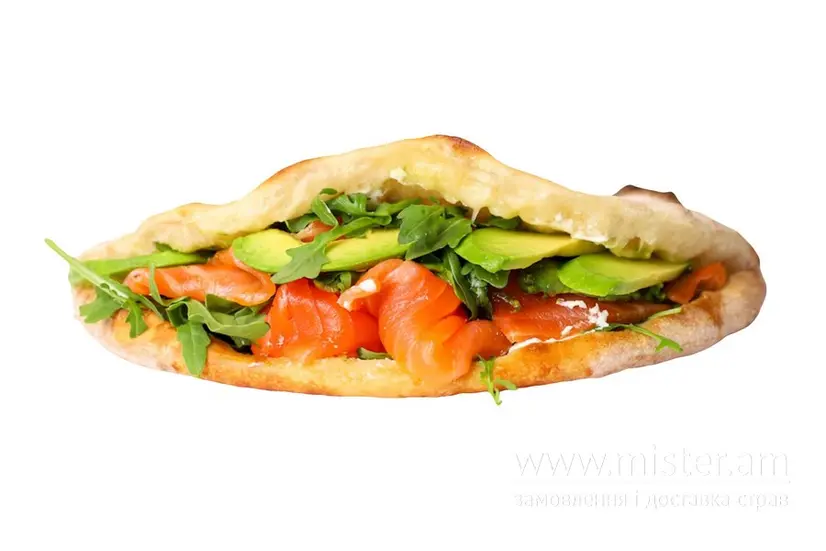 Піца-сендвіч з лососем - "Pronto Pizza" в Вінниці фото 
