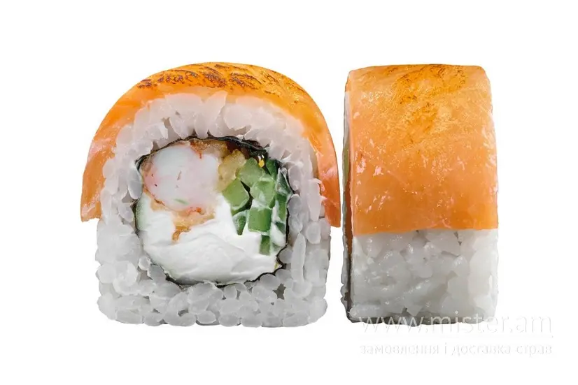 Рол "Королівська Філадельфія" - "Pronto Pizza & Sushi" в Хмельницькому фото