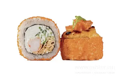 Рол "Запечена креветка Gold" Pronto Pizza & Sushi undefined фото