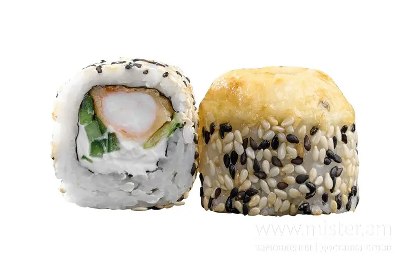 Рол "Гарячий Пашка з креветкою" - "Pronto Pizza & Sushi" в Хмельницькому фото