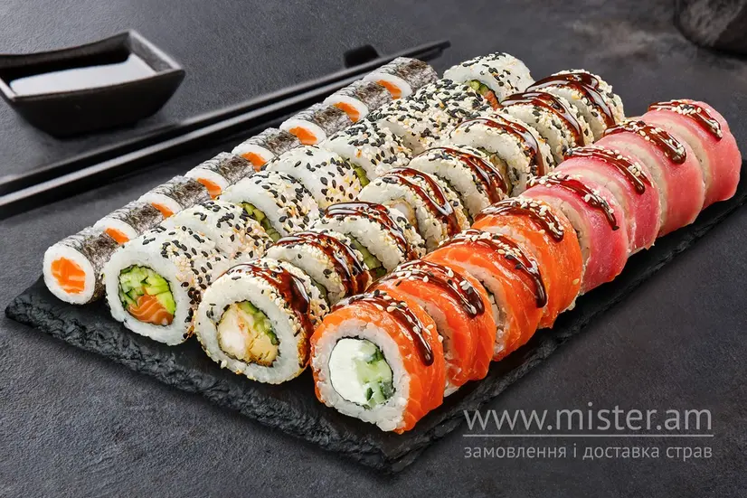 Суші-сет "Лососевий Бум" - "Sushi Master" в Сумах фото 