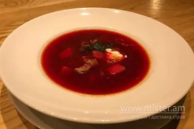 Червоний борщ з телятиною NY Pizza undefined фото