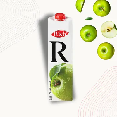Сік Rich яблучний 1л Кафе Гусар undefined фото