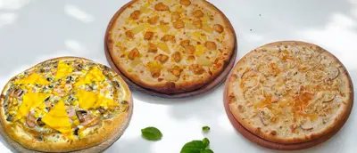 КОМБО Екзотік (Мілано, Гавайська, Груша Дор Блю-30см) GoGoPizza - ХБК undefined фото