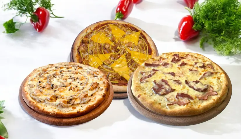 Комбо Паті 30см (Жульєн, Кабонара, Чізбургер) - "GoGoPizza - ХБК" в Херсоні фото 