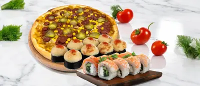 КомбоСет Гурман 1080г Доставка піци і суші Дарницький район GoGoPizza & SUSHIGO! undefined фото