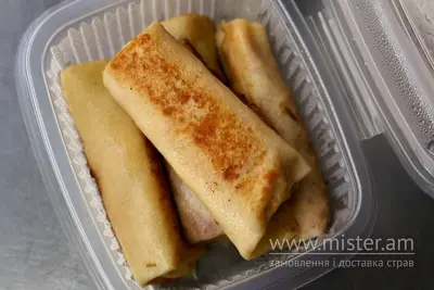 Млинці з шинкою та сиром (готова продукція) Світанок undefined фото
