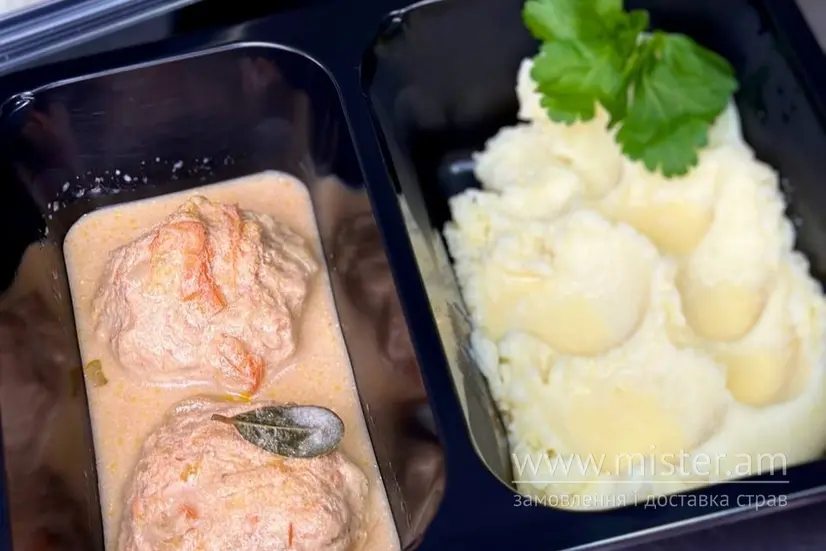 Курячі тефтелі з овочами та картоплею (готова продукція) - "Світанок" в Чернігові фото
