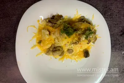 Рис із грибами та сиром Мальви undefined фото