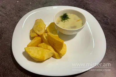 Картопля по-селянськи з грибним соусом Мальви undefined фото