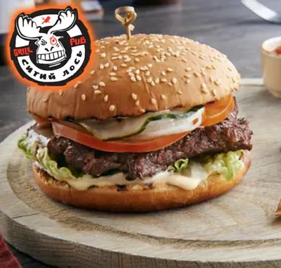 Pork Бургер Ситий Лось undefined фото