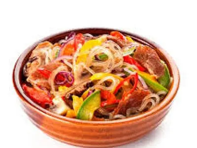 Фунчоза з креветками та куркою МАО undefined фото