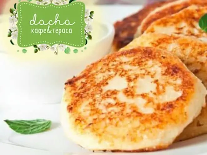Сирники зі сметаною та джемом - "Dacha" в Білій Церкві фото 